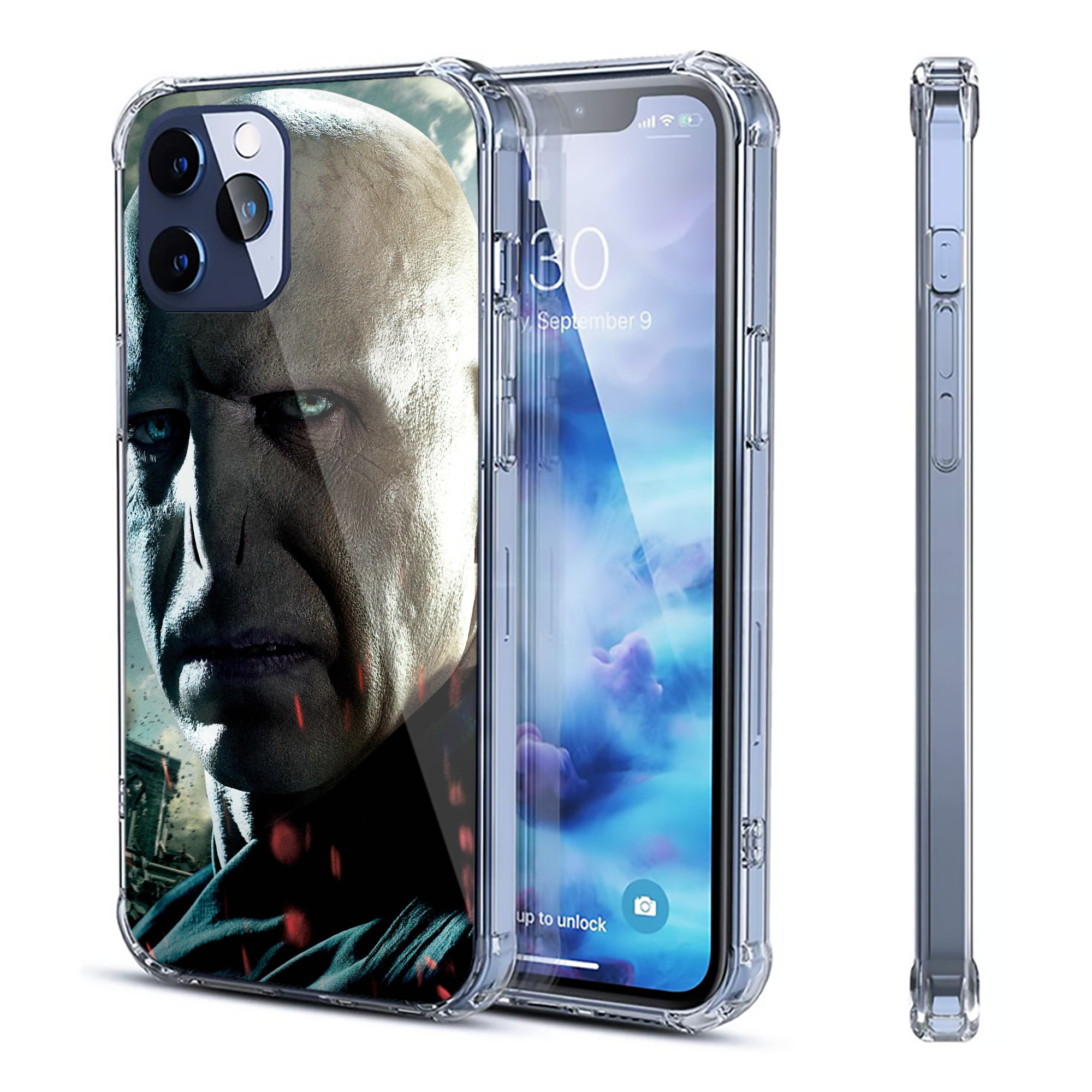 （画像用） Harry Potter ハリー・ポッターシリーズ 【iPhone 12シリーズ対応】透明スマホケース（クリアソフトケース）